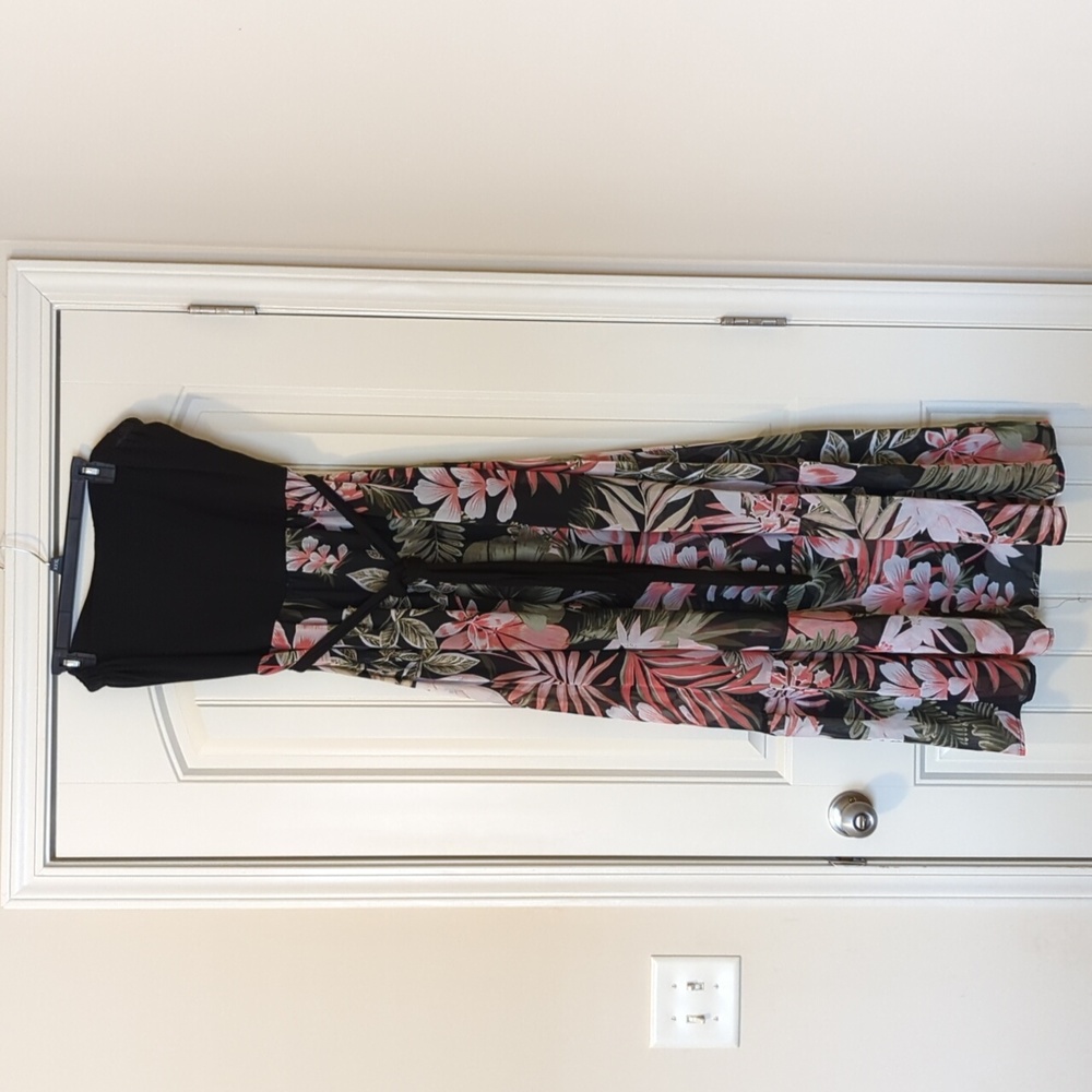 Strapless Maxi Dress, Size XL